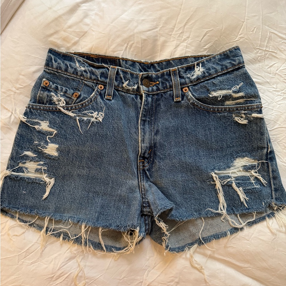 Levi’s Distressed Denim Women's Shorts